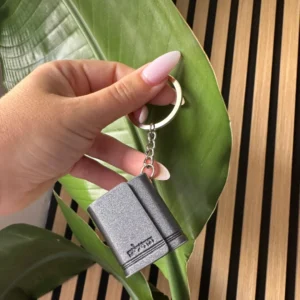 מחזיק מפתחות מהודר תהילים שחור