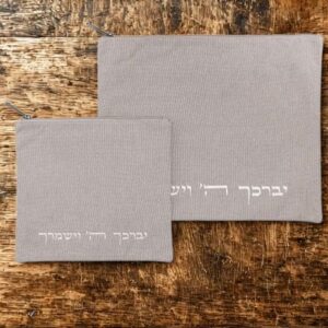 סט טלית ותפילין פשתן